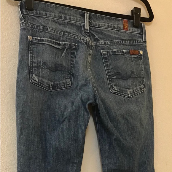 7 Seven For All Mankind Womens Roxanne Sz 26 Jeans - Picture 6 of 7